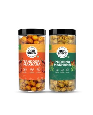 Tandoori & Pudhina Makhana Roasted Makhana Combo